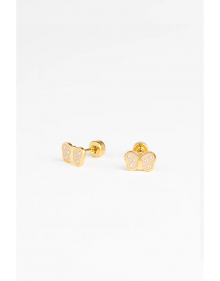 Studs Earrings Mini Butterfly One Size