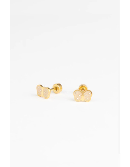 Studs Earrings Mini Butterfly One Size