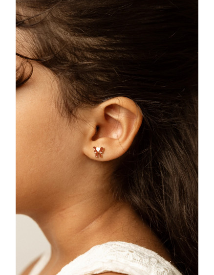 Studs Earrings Tied Love 2