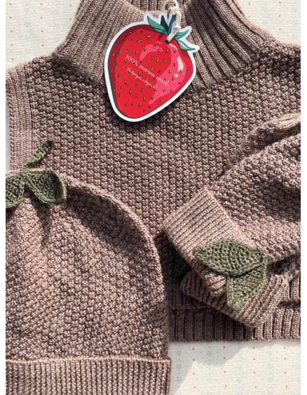 Fruity Beanie Bunny Brown 3