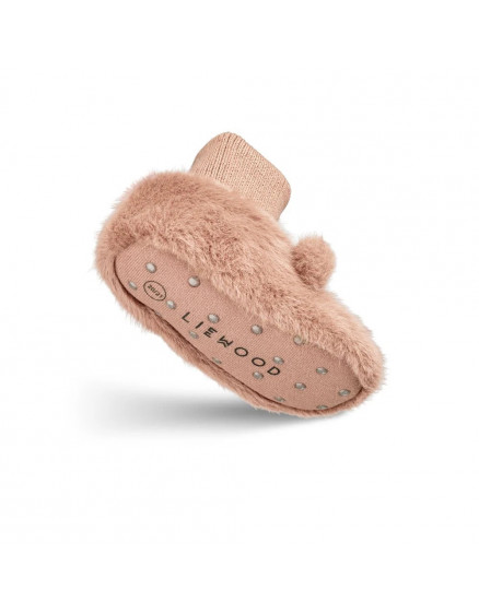 Beth Bear Plush Slipper Pale Tuscany 5