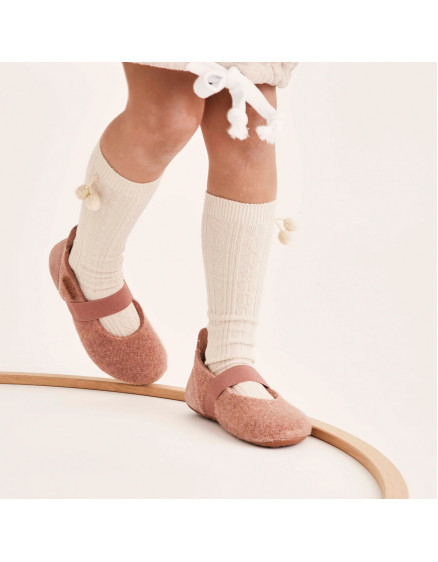 Bisgaard Ballet Wool Rose 2