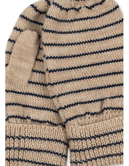 Louli Mittens Stripe Bluie 2