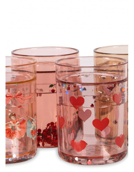Glitter Cup Rose Multi 2