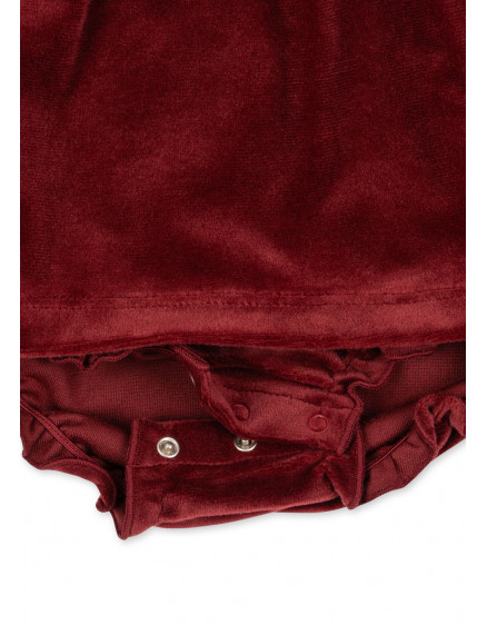 Jingle Romper Dress Red Dahlia 2
