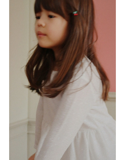 Lola Dress White Glitter 7