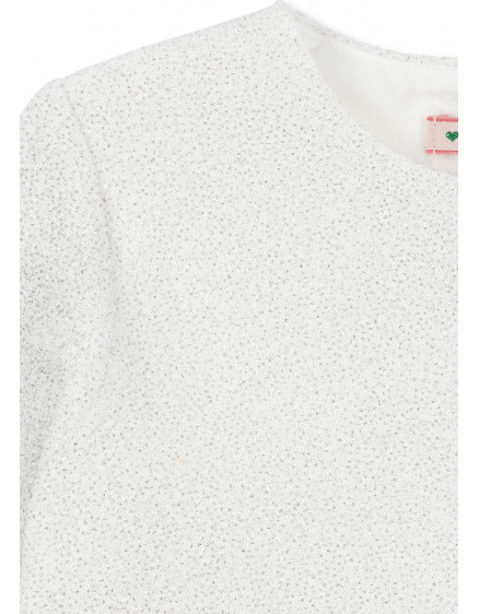 Lola Dress White Glitter 3