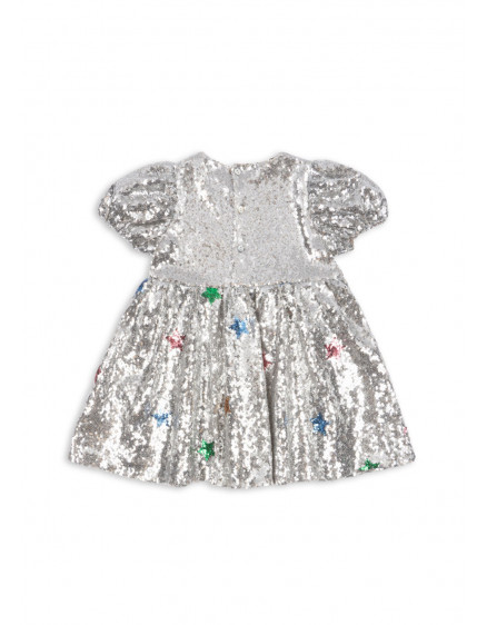 Starla Star Dust Dress Star Sequin Silver 5