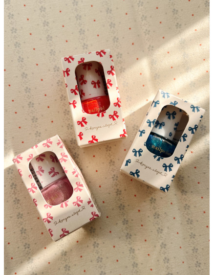 Twinkle Peel Off Nail Art Red 3