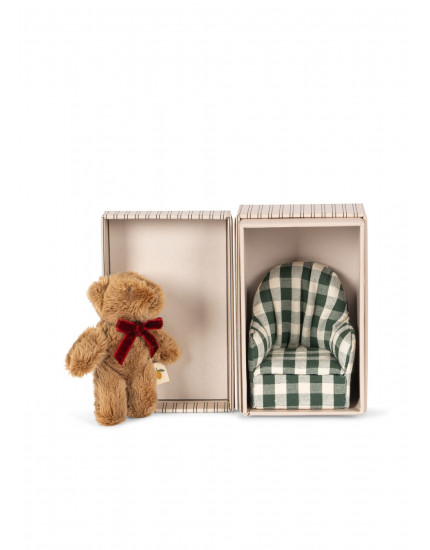 Tiny Teddy Kalle Green Check