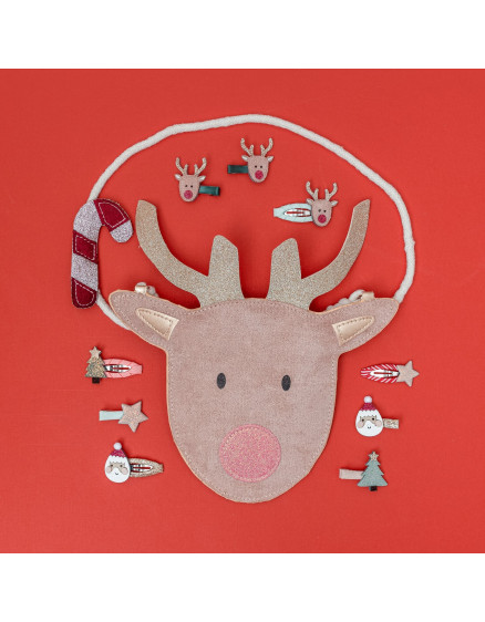 Santa & Rudolph Mini Clic Clacs 2
