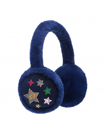 Night Sky Earmuffs Navy One Size