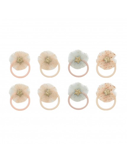 8 х Резинки Mini Tulle Rosette
