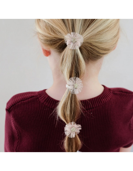 8 х Резинки Mini Tulle Rosette 3