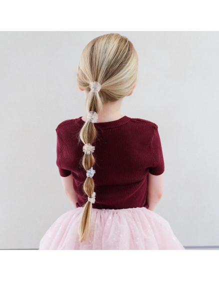 8 х Резинки Mini Tulle Rosette 4