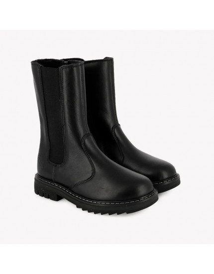 Sid Mid Fur Noir Boots