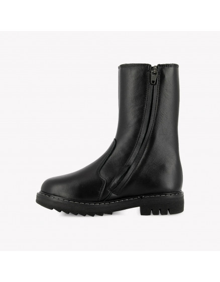 Sid Mid Fur Noir Boots 2