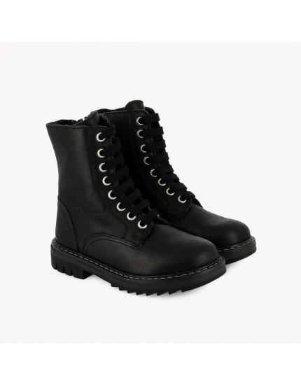 Sid Mid Fur Noir Boots