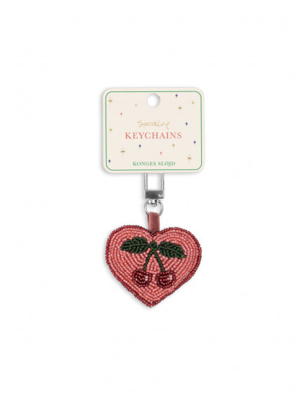 Beaded Key Chain Cherry 4