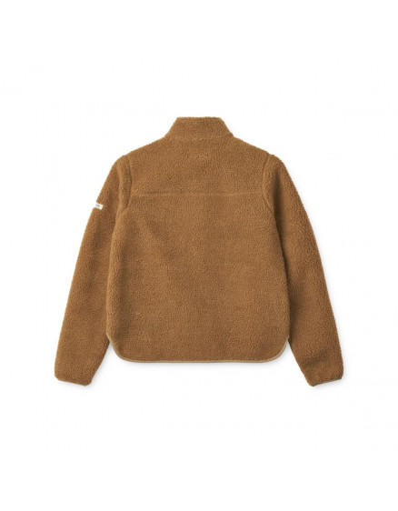 Nelson Adult Pile Jacket Golden Caramel Oat 5