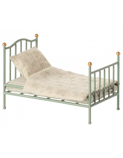 Vintage single bed, Mouse - Mint One Size