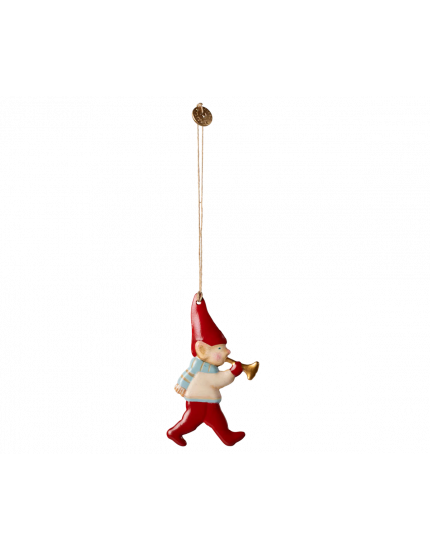 Metal ornament Pixy Trumpet One Size
