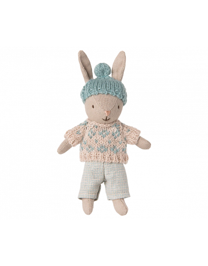 Winter Rabbit Micro Sand Mint One Size