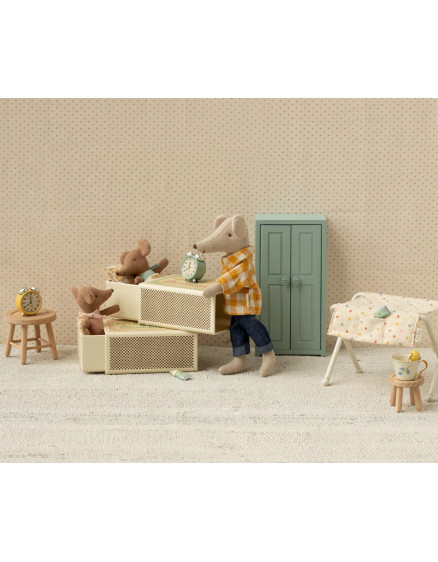Sleepy Wakey Baby Mouse in Matchbox Blue 2