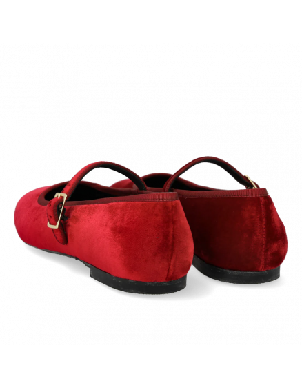 Туфлі Mary Jane Ballerina Red 2