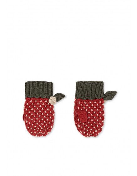 Strawberry Mittens True Red 3