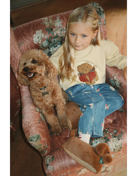 Sausage Dog Footies Chicory Coffee 8