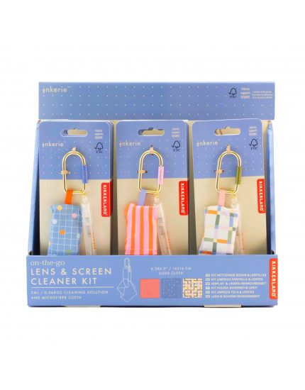 Inkerie On-the-go Lens & Screen Cleaner Kit One Size