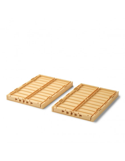 Weston Storage Box M 2-pack Lemon Yellow 3