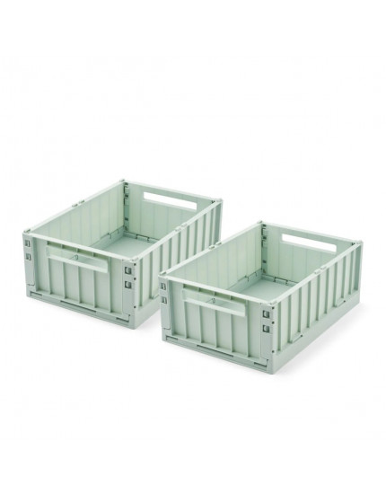 Weston Storage Box M 2-pack Light Peppermint