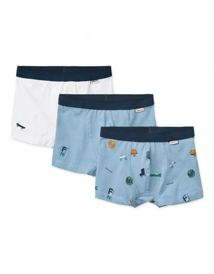 Marvin Boxers 3-Pack Fun Beach Blue