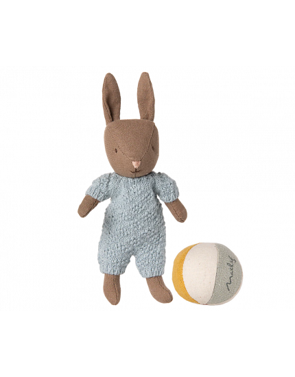 Rabbit set Micro Brown Blue One Size