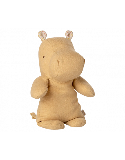 Hippo, Small - Cream Yellow One Size