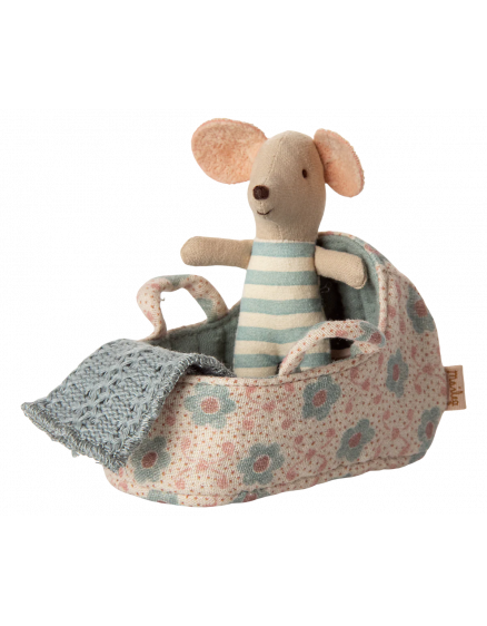 Carry cot Baby Mouse Blue 3