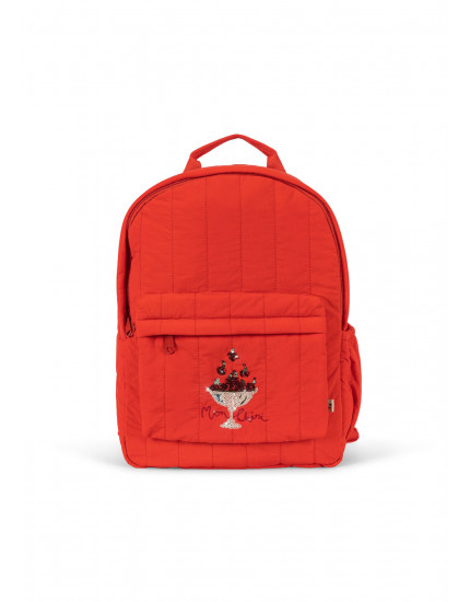 Juno Sequin Backpack Fiery Red