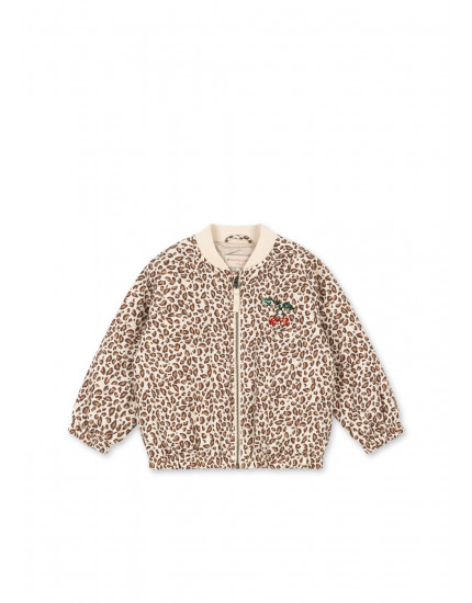 Juno Printed Sequin Bomber Leo