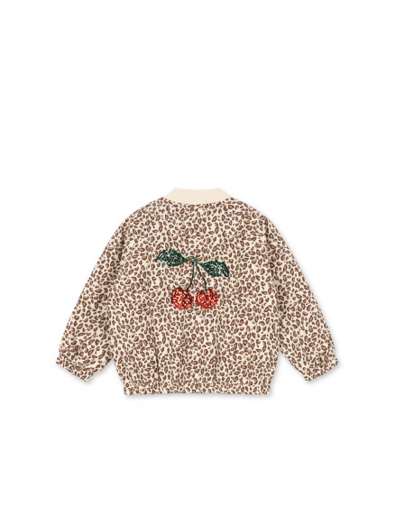 Juno Printed Sequin Bomber Leo 6