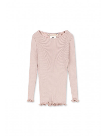Kara Silk Blouse Pale Blush