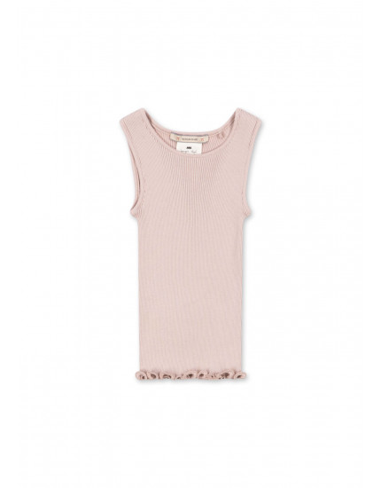 Kara Silk Tank Top Pale Blush