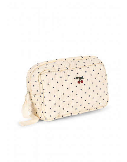 Seersucker Small Toiletry Bag Estate Dot One Size