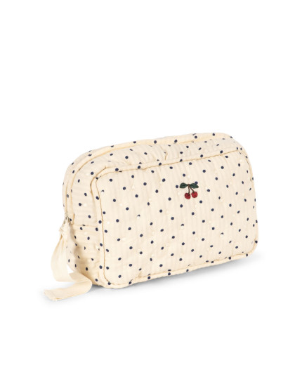 Seersucker Small Toiletry Bag Estate Dot One Size