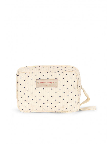 Seersucker Small Toiletry Bag Estate Dot 5