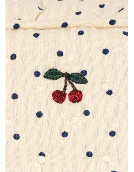Seersucker Small Toiletry Bag Estate Dot 3