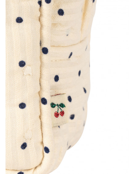 Seersucker Small Toiletry Bag Estate Dot 2