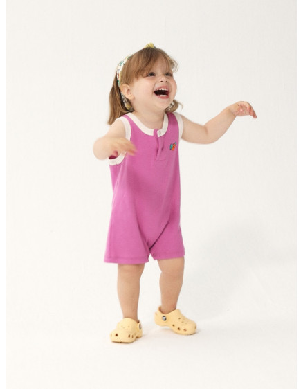 Tangerine Playsuit Fuchsia 2