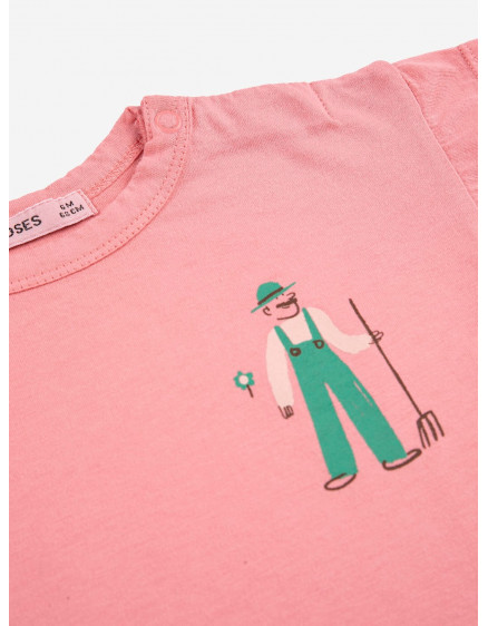 Farm Adventure T-shirt Pink 2